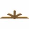 Ekena Millwork Redmond Rough Sawn Timber Gable Bracket, Western Red Cedar, 84"W x 31"H x 2"D x 6"F, 9/12 Pitch GBW084X31X0206RED00RWR - alternate 3